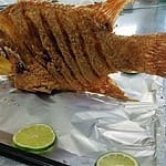 Fried Fish At El Fogon